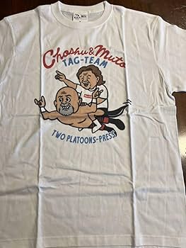 【値下げ可】武藤敬司 × 内藤哲也 Tシャツ Mサイズ 武藤敬司vs内藤哲也Tシャツ